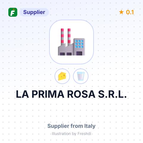 LA PRIMA ROSA S.R.L. – summary card, no photo uploaded yet