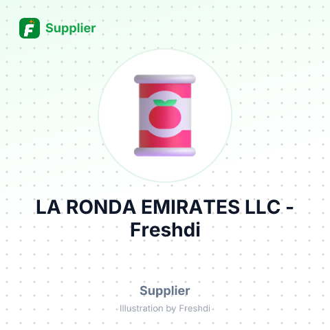LA RONDA EMIRATES LLC – summary card, no photo uploaded yet