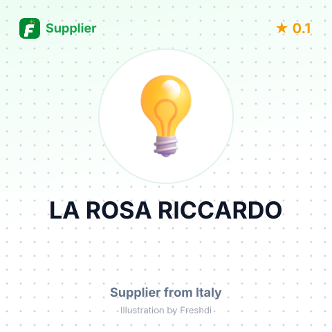 LA ROSA RICCARDO – summary card, no photo uploaded yet
