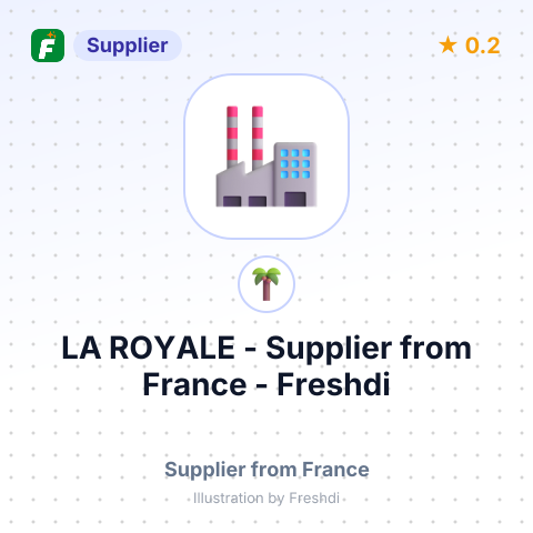 LA ROYALE – summary card, no photo uploaded yet