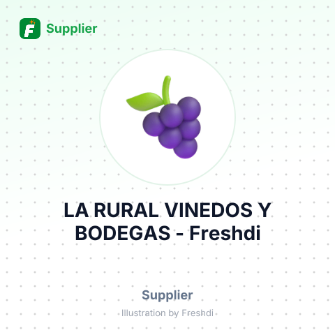 LA RURAL VINEDOS Y BODEGAS – summary card, no photo uploaded yet