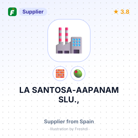 LA SANTOSA-AAPANAM SLU., – summary card, no photo uploaded yet