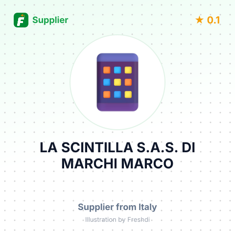 LA SCINTILLA S.A.S. DI MARCHI MARCO – summary card, no photo uploaded yet