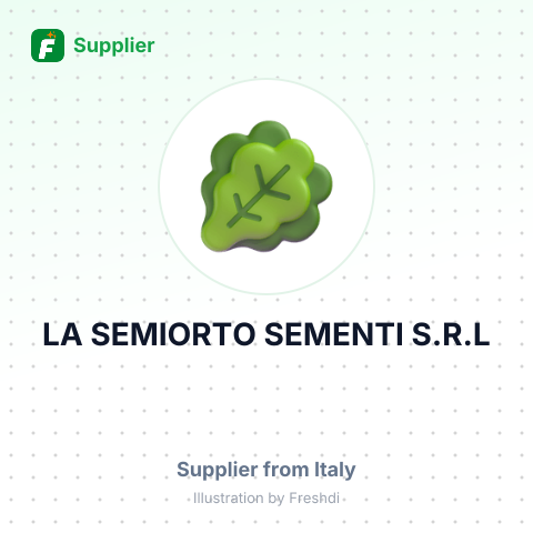 LA SEMIORTO SEMENTI S.R.L – summary card, no photo uploaded yet
