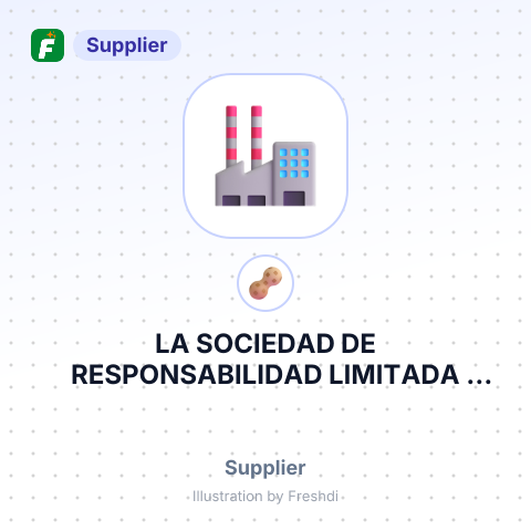 LA SOCIEDAD DE RESPONSABILIDAD LIMITADA AIRESANO FOODS SL – summary card, no photo uploaded yet