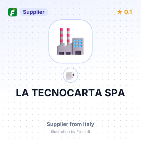 LA TECNOCARTA SPA – summary card, no photo uploaded yet
