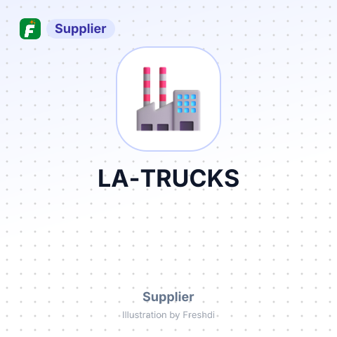 LA TRUCKS – summary card, no photo uploaded yet