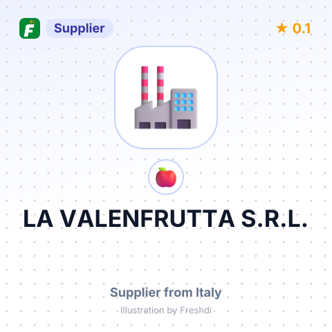 LA VALENFRUTTA S.R.L. – summary card, no photo uploaded yet