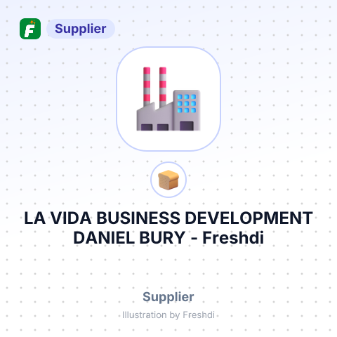 LA VIDA BUSINESS DEVELOPMENT DANIEL BURY – summary card, no photo uploaded yet