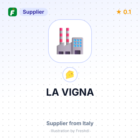 LA VIGNA – summary card, no photo uploaded yet
