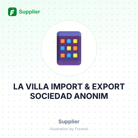 LA VILLA IMPORT & EXPORT SOCIEDAD ANONIM – summary card, no photo uploaded yet