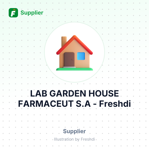 LAB GARDEN HOUSE FARMACEUT S.A – summary card, no photo uploaded yet