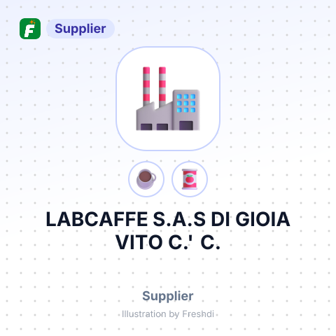 LABCAFFE S.A.S DI GIOIA VITO C.' C. – summary card, no photo uploaded yet