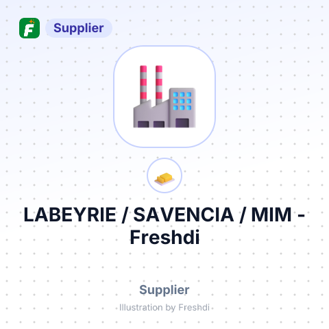 LABEYRIE / SAVENCIA / MIM – summary card, no photo uploaded yet