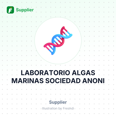 LABORATORIO ALGAS MARINAS SOCIEDAD ANONI – summary card, no photo uploaded yet