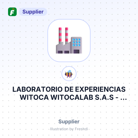 LABORATORIO DE EXPERIENCIAS WITOCA WITOCALAB S.A.S – summary card, no photo uploaded yet