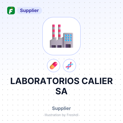 LABORATORIOS CALIER SA – summary card, no photo uploaded yet
