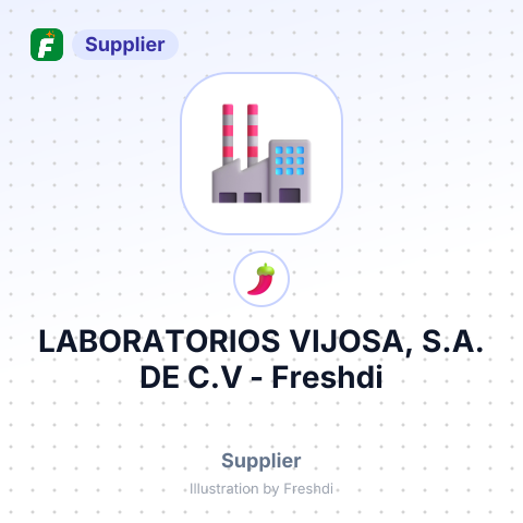 LABORATORIOS VIJOSA, S.A. DE C.V – summary card, no photo uploaded yet