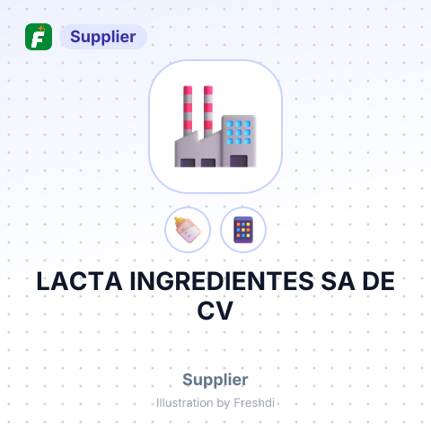 LACTA INGREDIENTES SA DE CV – summary card, no photo uploaded yet