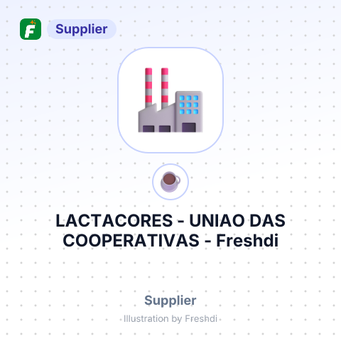 LACTACORES - UNIAO DAS COOPERATIVAS – summary card, no photo uploaded yet