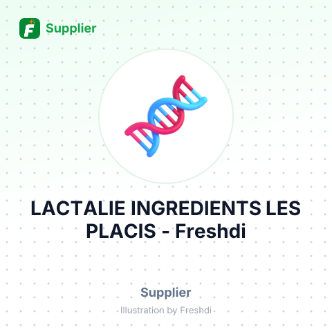 LACTALIE INGREDIENTS LES PLACIS – summary card, no photo uploaded yet