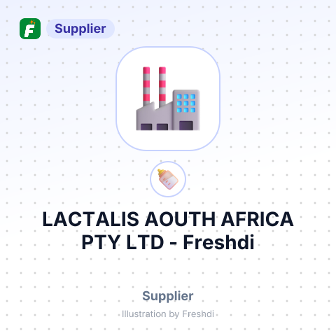 LACTALIS AOUTH AFRICA PTY LTD – summary card, no photo uploaded yet
