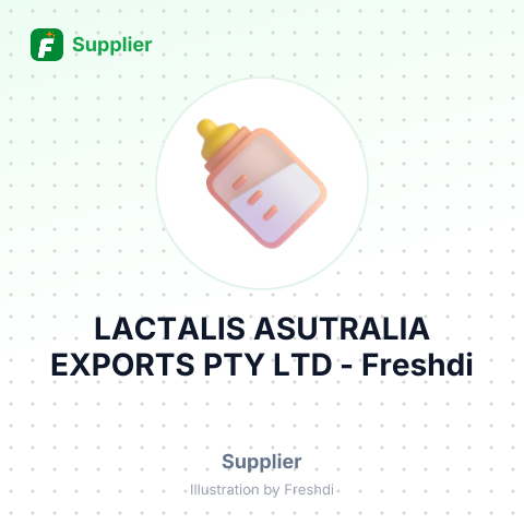 LACTALIS ASUTRALIA EXPORTS PTY LTD – summary card, no photo uploaded yet