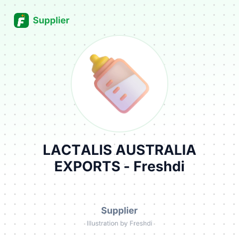 LACTALIS AUSTRALIA EXPORTS – summary card, no photo uploaded yet