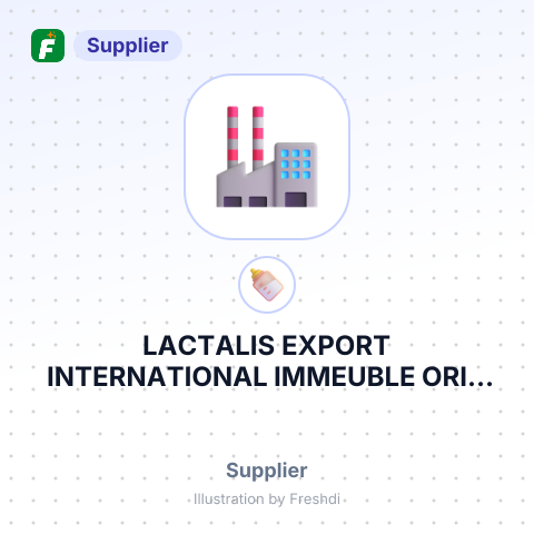 LACTALIS EXPORT INTERNATIONAL IMMEUBLE ORIX AEME ETAGEAVENUE JEAN JAURESFRANCE – summary card, no photo uploaded yet