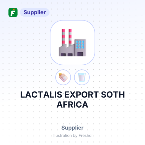 LACTALIS EXPORT SOTH AFRICA – summary card, no photo uploaded yet
