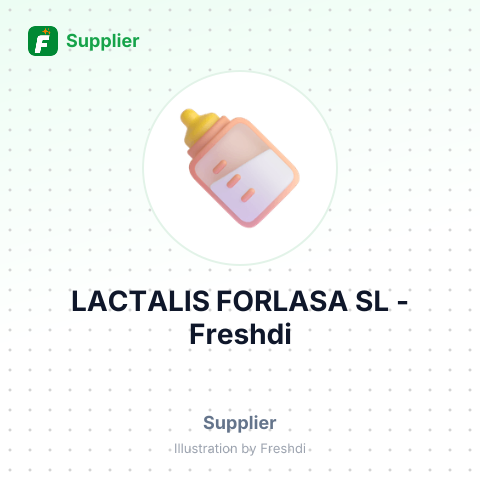 LACTALIS FORLASA SL – summary card, no photo uploaded yet