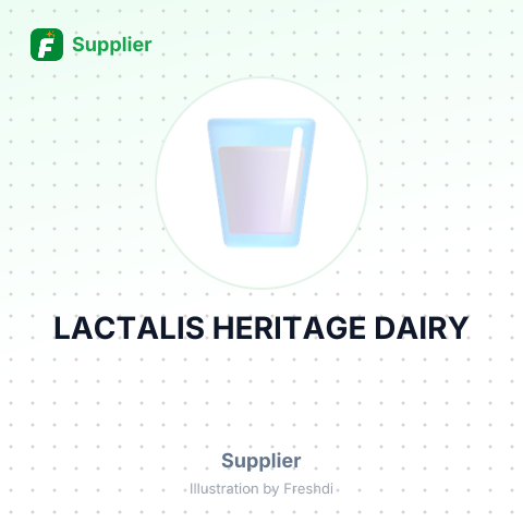 LACTALIS HERITAGE DAIRY – summary card, no photo uploaded yet