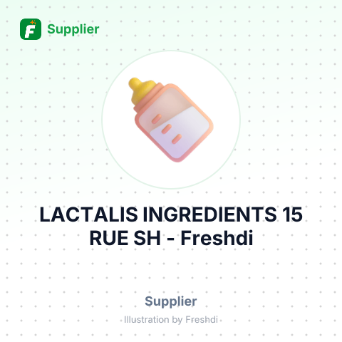 LACTALIS INGREDIENTS 15 RUE SH – summary card, no photo uploaded yet