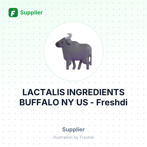 LACTALIS INGREDIENTS BUFFALO NY US – summary card, no photo uploaded yet