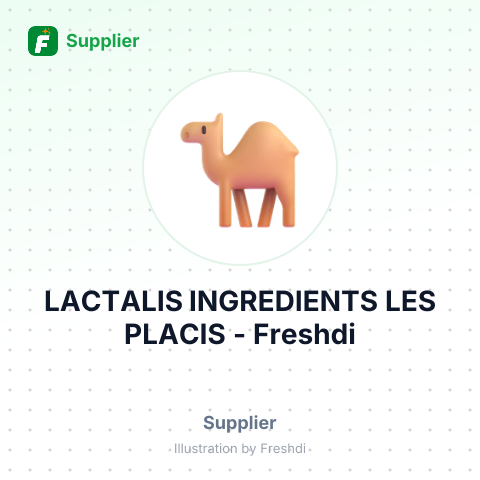 LACTALIS INGREDIENTS LES PLACIS – summary card, no photo uploaded yet