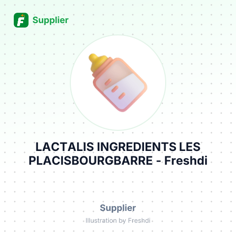 LACTALIS INGREDIENTS LES PLACISBOURGBARRE – summary card, no photo uploaded yet