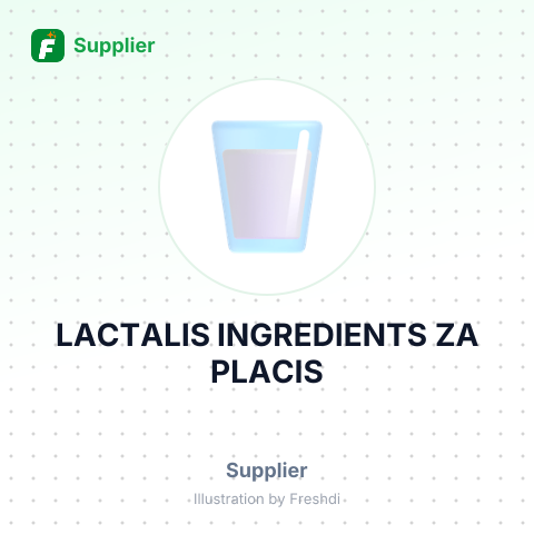 LACTALIS INGREDIENTS ZA PLACIS – summary card, no photo uploaded yet