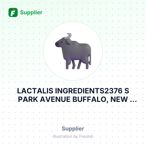 LACTALIS INGREDIENTS2376 S PARK AVENUE BUFFALO, NEW YORK, – summary card, no photo uploaded yet