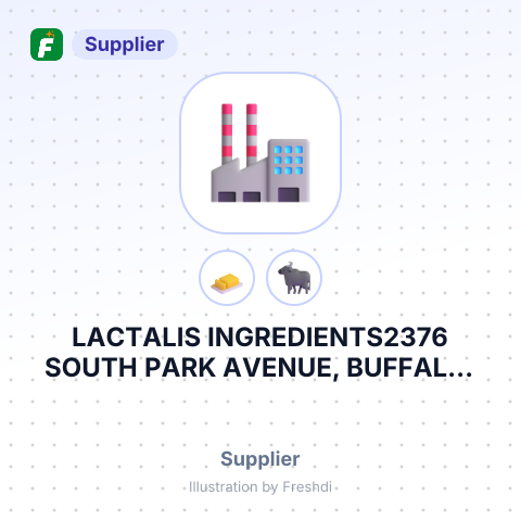 LACTALIS INGREDIENTS2376 SOUTH PARK AVENUE, BUFFALO, NY - – summary card, no photo uploaded yet