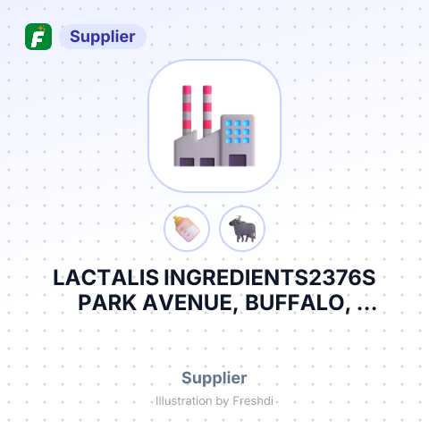 LACTALIS INGREDIENTS2376S PARK AVENUE, BUFFALO, NEWYORK, – summary card, no photo uploaded yet