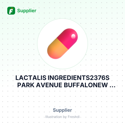 LACTALIS INGREDIENTS2376S PARK AVENUE BUFFALONEW YORK, – summary card, no photo uploaded yet