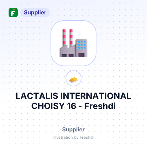 LACTALIS INTERNATIONAL CHOISY 16 – summary card, no photo uploaded yet