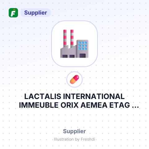 LACTALIS INTERNATIONAL IMMEUBLE ORIX AEMEA ETAG AVENUE JEAN JAURESFRANCE – summary card, no photo uploaded yet