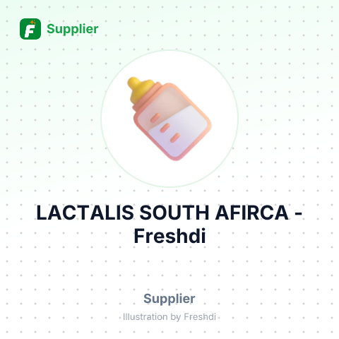 LACTALIS SOUTH AFIRCA – summary card, no photo uploaded yet