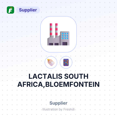 LACTALIS SOUTH AFRICA,BLOEMFONTEIN – summary card, no photo uploaded yet