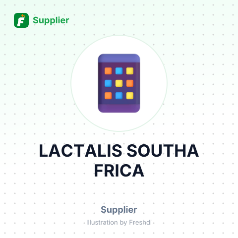LACTALIS SOUTHA FRICA – summary card, no photo uploaded yet