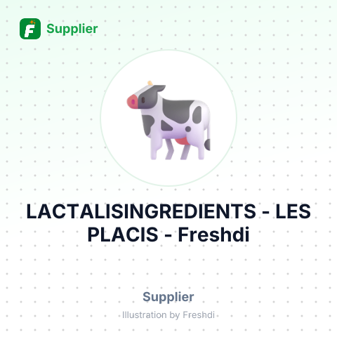 LACTALISINGREDIENTS - LES PLACIS – summary card, no photo uploaded yet