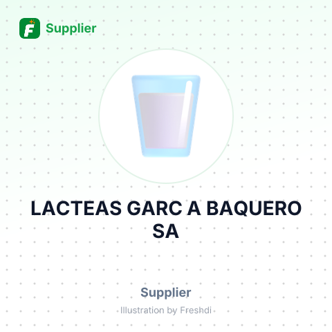 LACTEAS GARC A BAQUERO SA – summary card, no photo uploaded yet