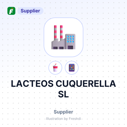LACTEOS CUQUERELLA SL – summary card, no photo uploaded yet