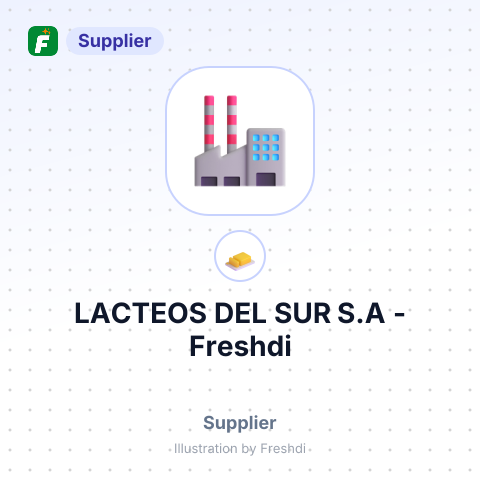 LACTEOS DEL SUR S.A – summary card, no photo uploaded yet